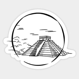 Mexico - Maya ruins Sticker